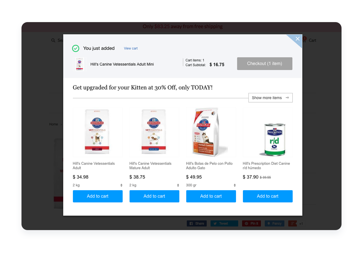 urgency-offer-buy-today-food-for-animals-shopping-store