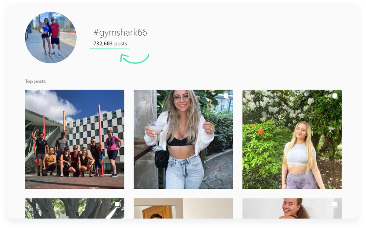 Fastest growing ecommerce startups, Gymshark66 Instagram Chalenge