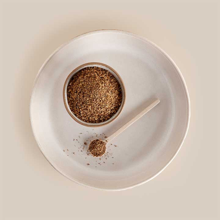 Coriander on a plate from SOS Foods