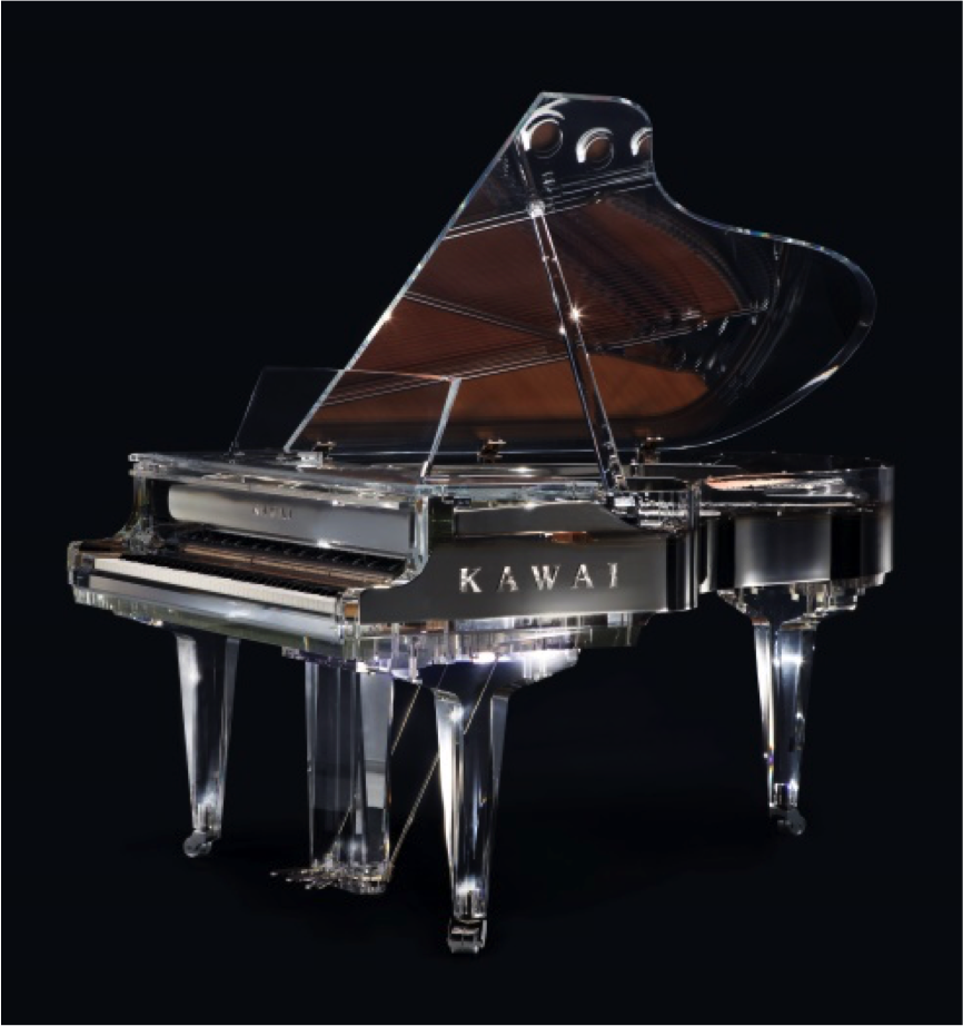 YOSHIKI Kawai Crystal Grand Piano