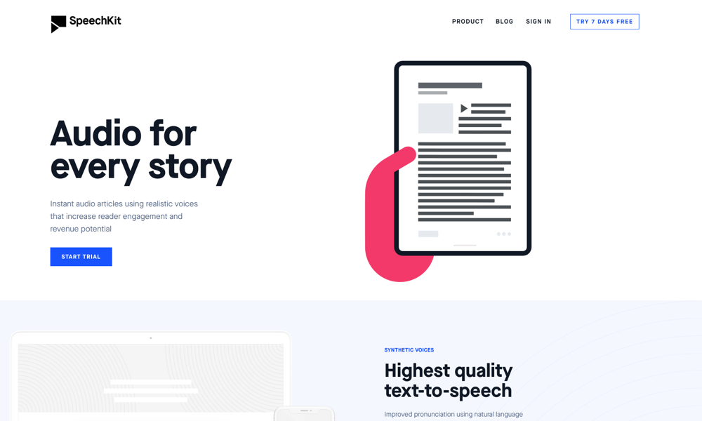 speechkit.io
