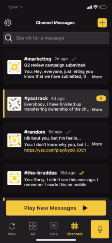 Navigating to notification sound options in mobile app