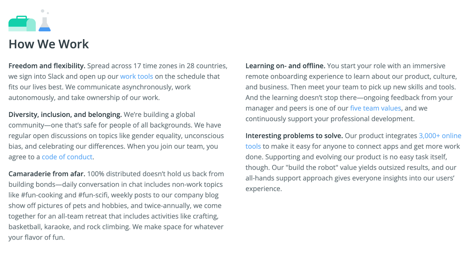 How Zapier works