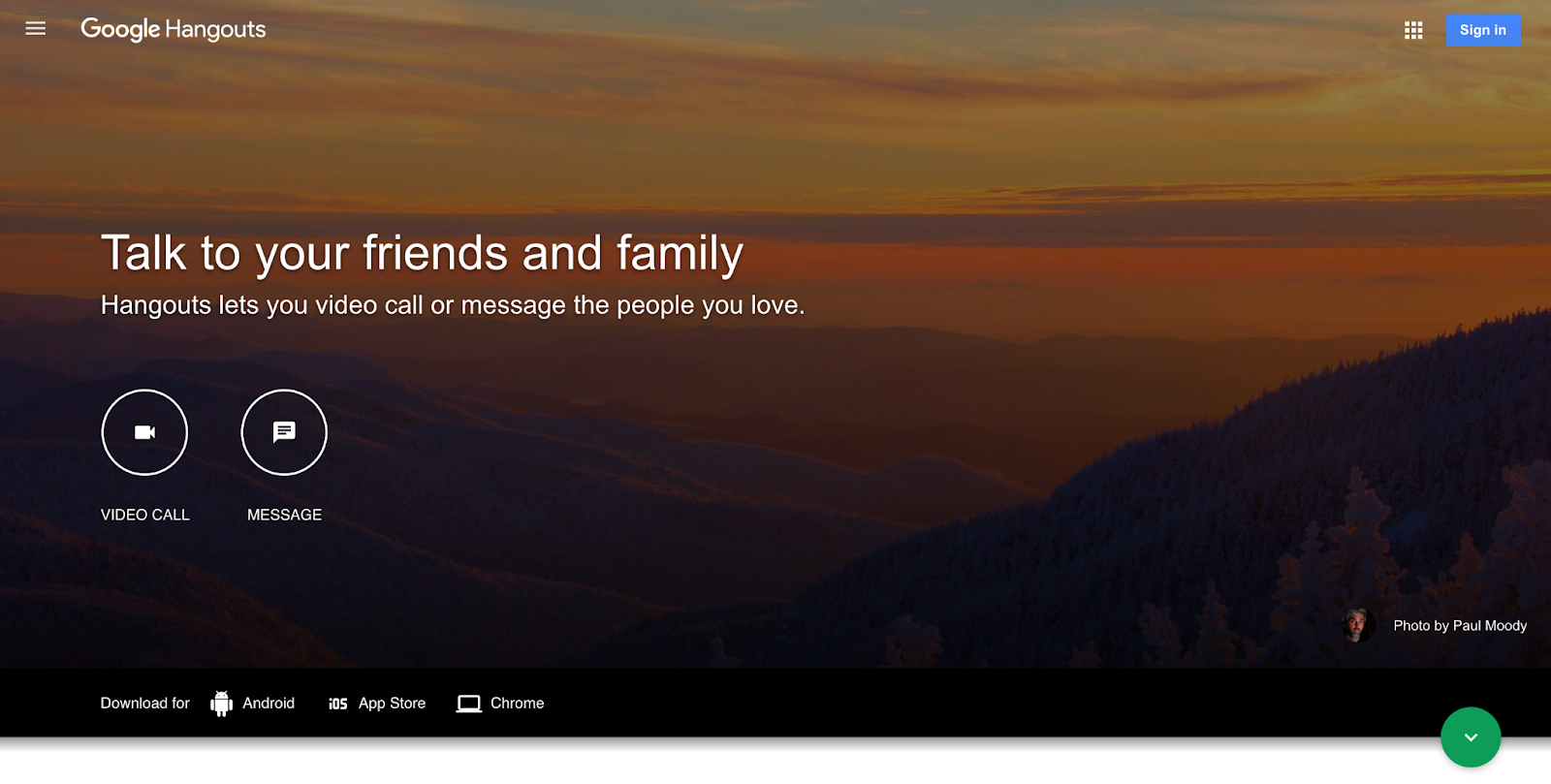 Google Chat and Google Meet