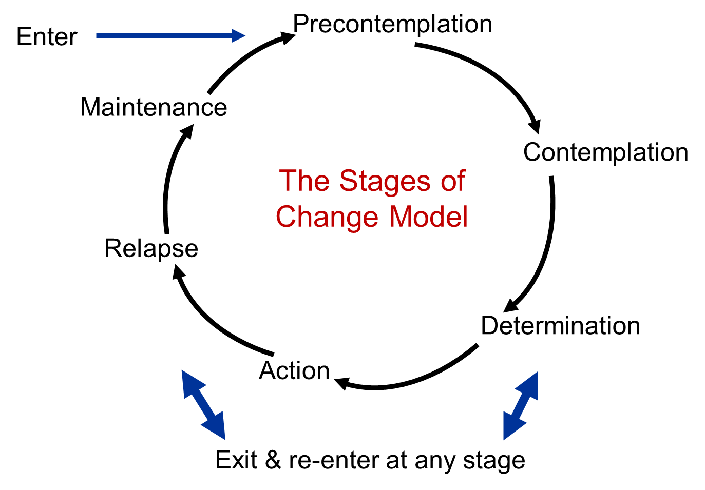 The Transtheoretical Model (Stages of Change)