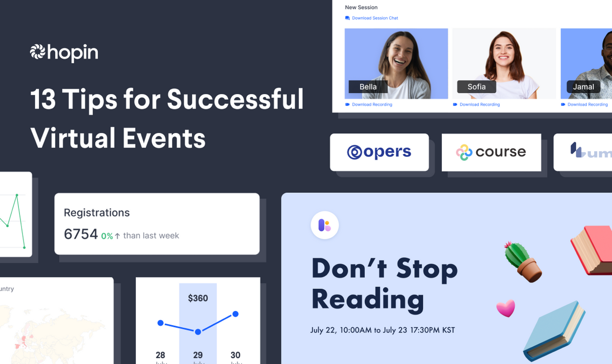 Events hosting. Events hosting