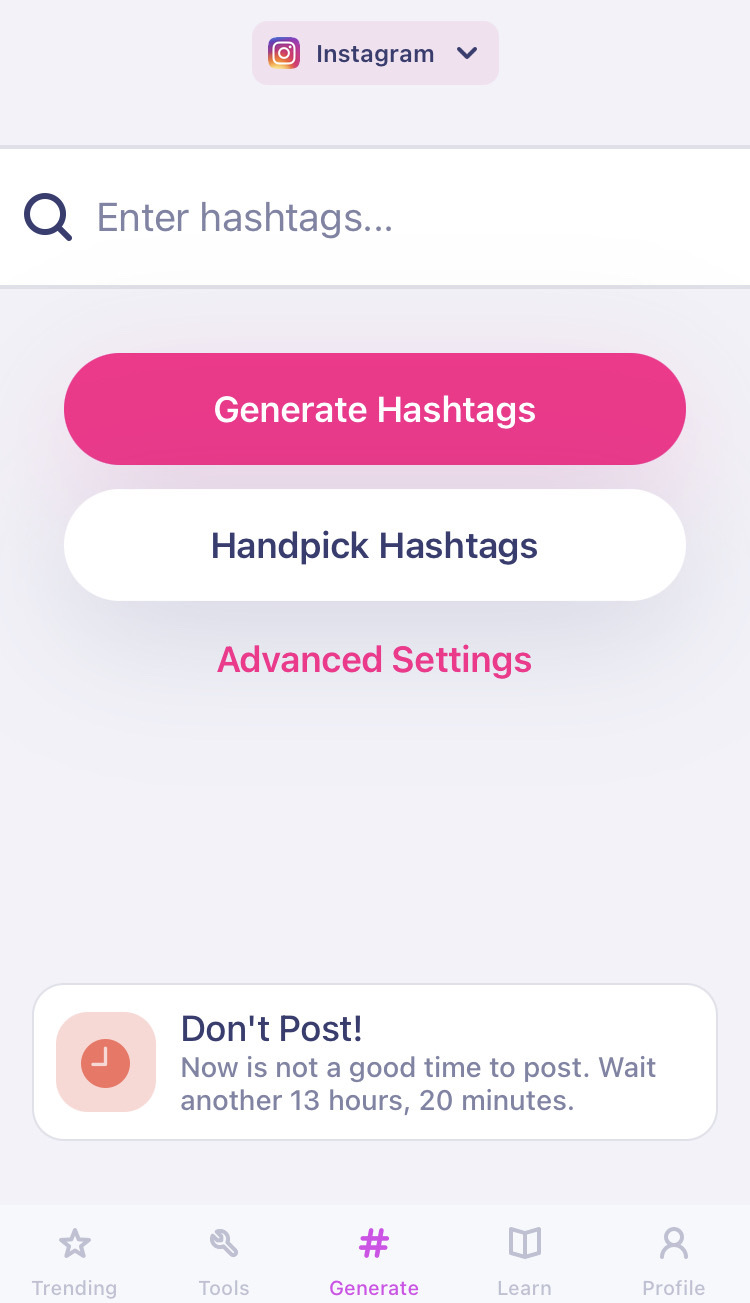 Hashtag Expert app version 6.5.0