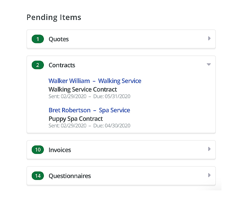 17hats – Dashboard Feature