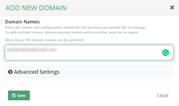How to Add a Domain for DNS Management