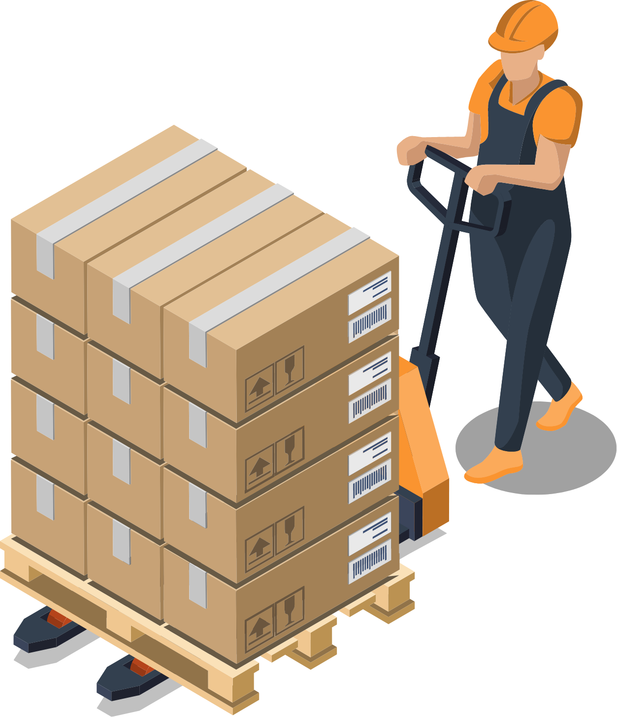 Pallet Delivery Book online from £25 UK & International