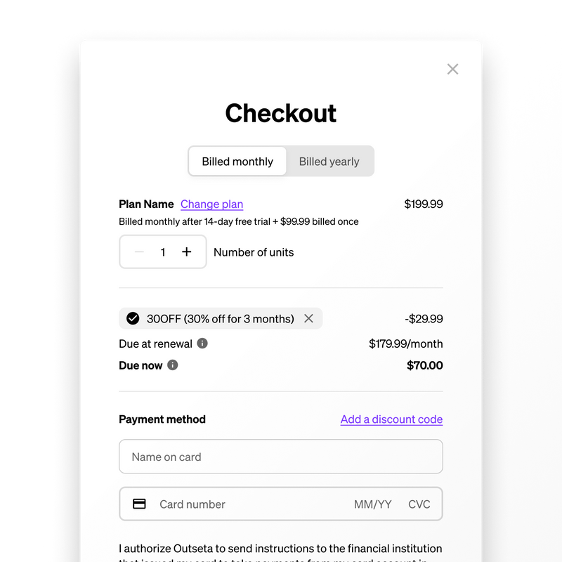 Outseta | All-in-one membership software