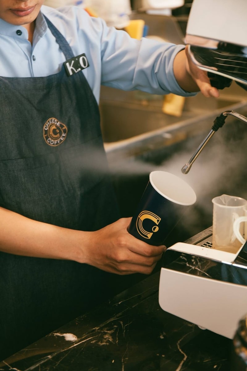 Cheese Coffee branding It all start with Coffee!