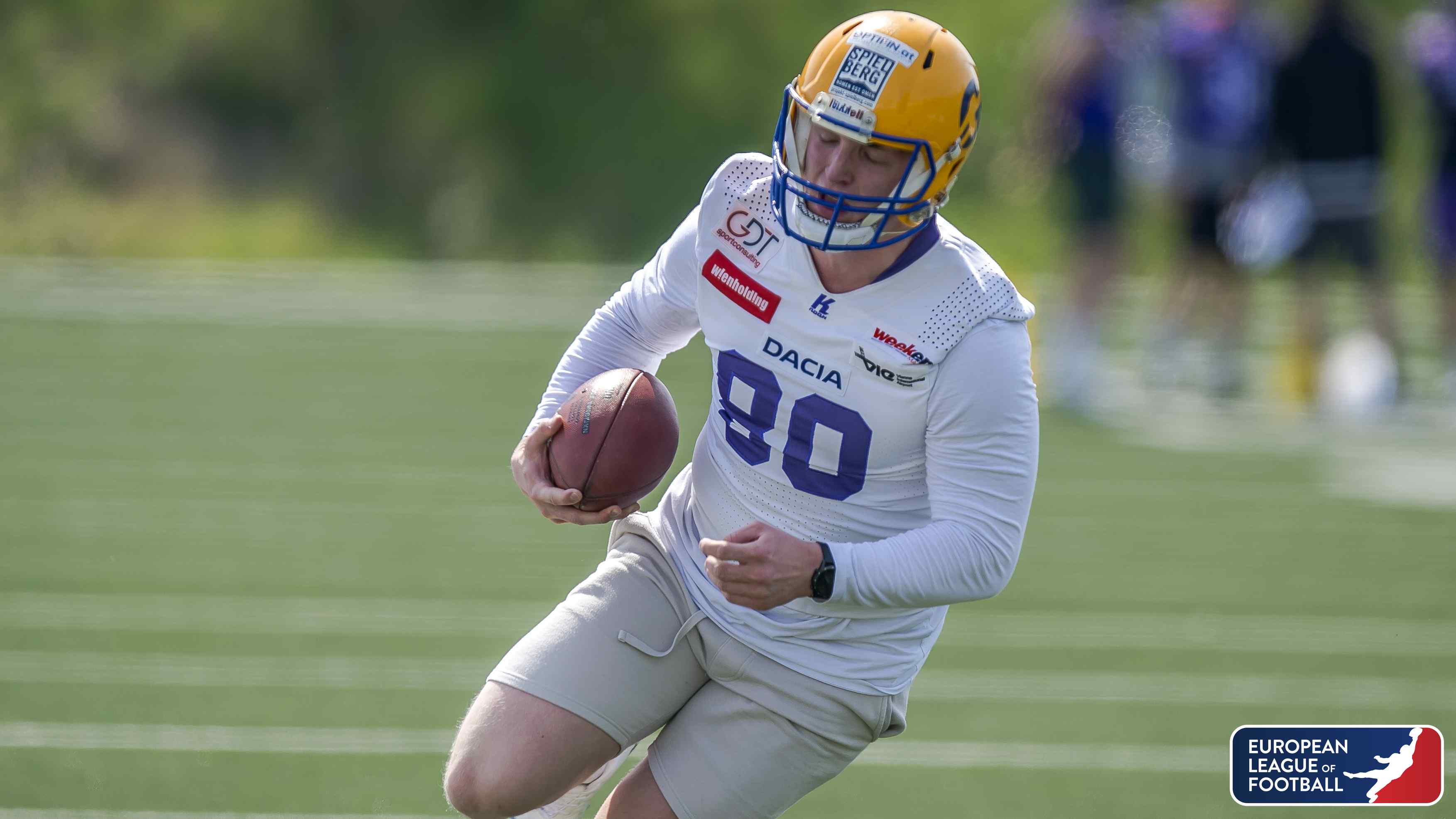 Vienna Vikings wide receiver Florian Bierbaumer looks forward to ‘tough competition’