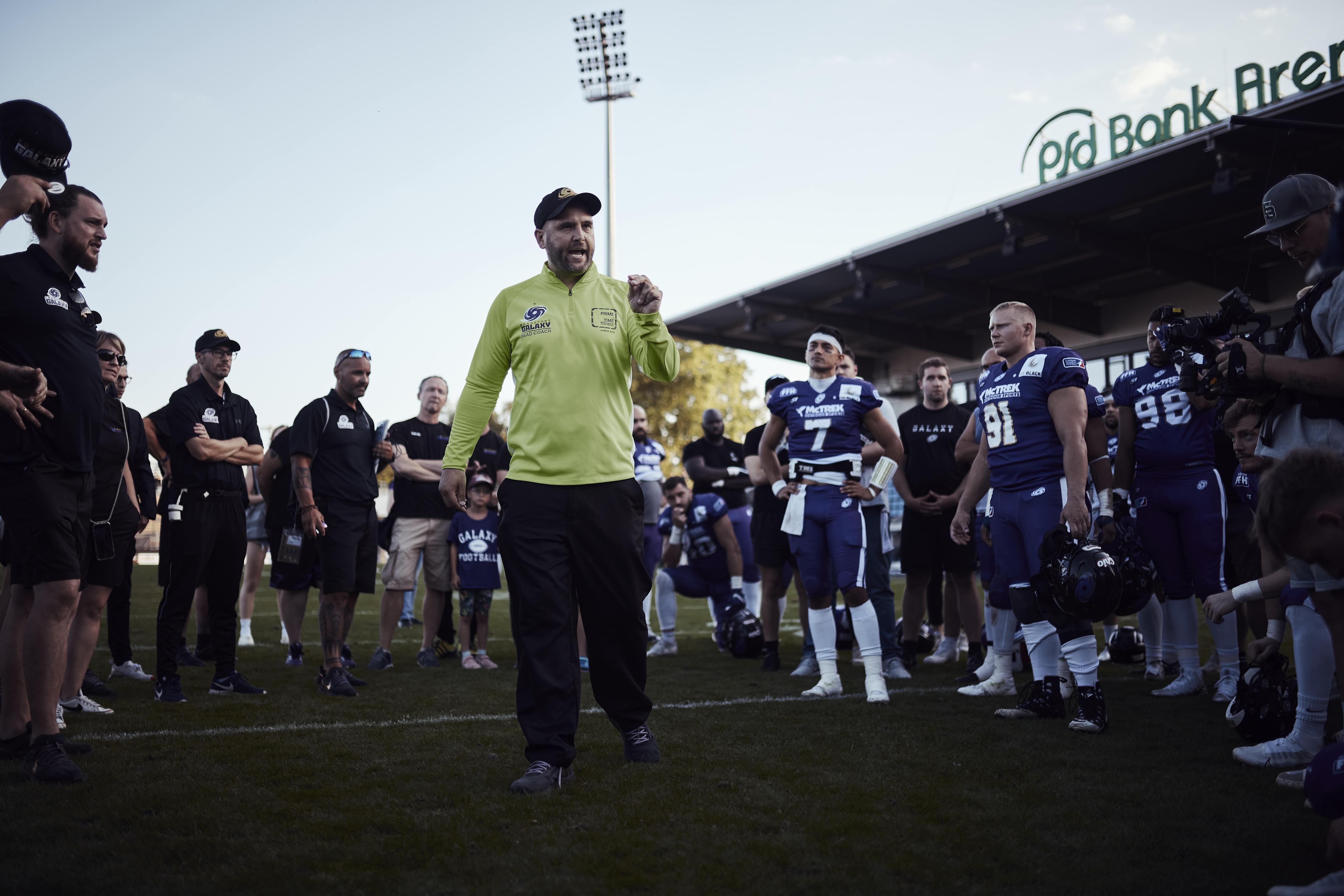 Galaxy Head Coach Kösling: "We want to bring the second title to Frankfurt"