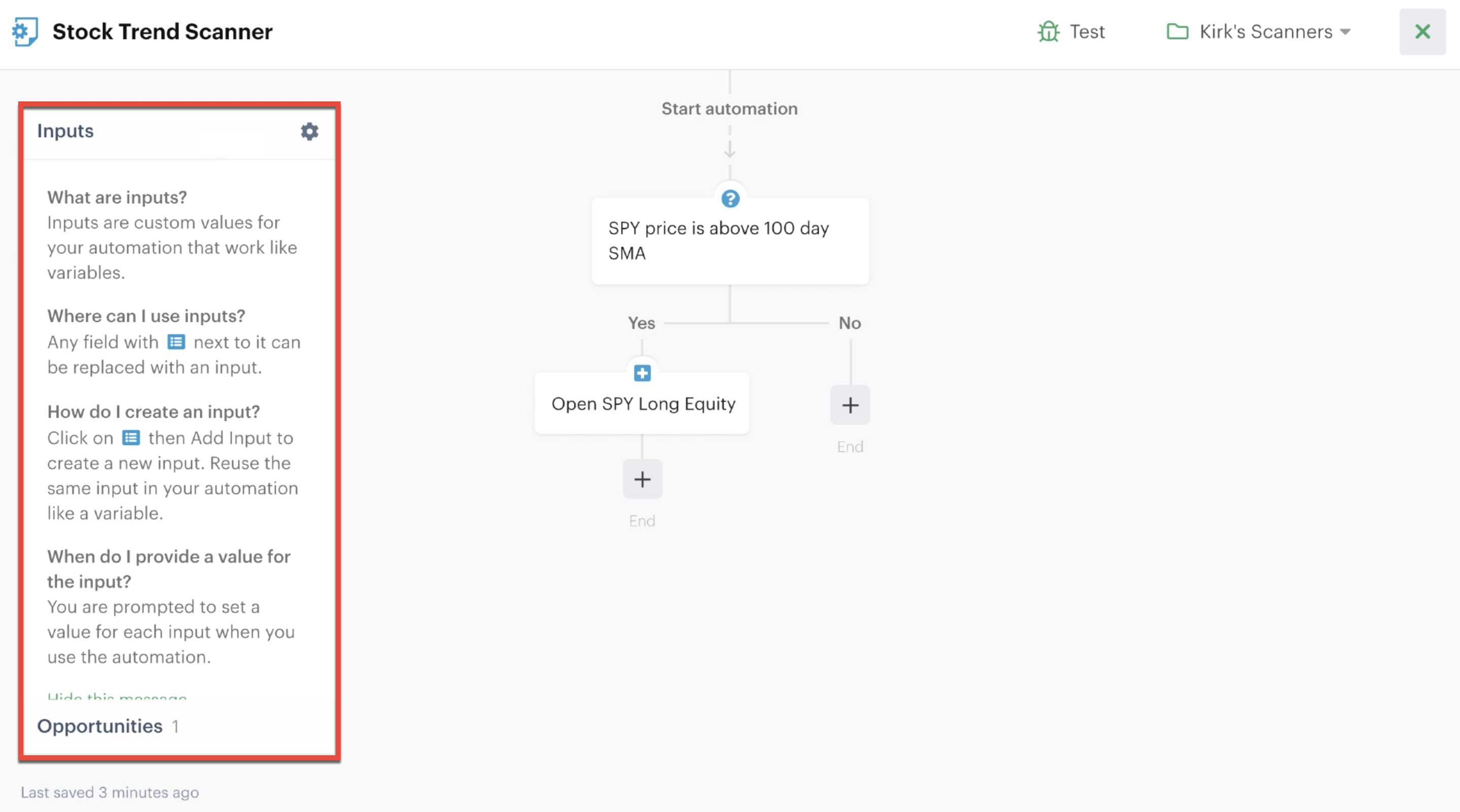 Custom inputs FAQs in automation editor