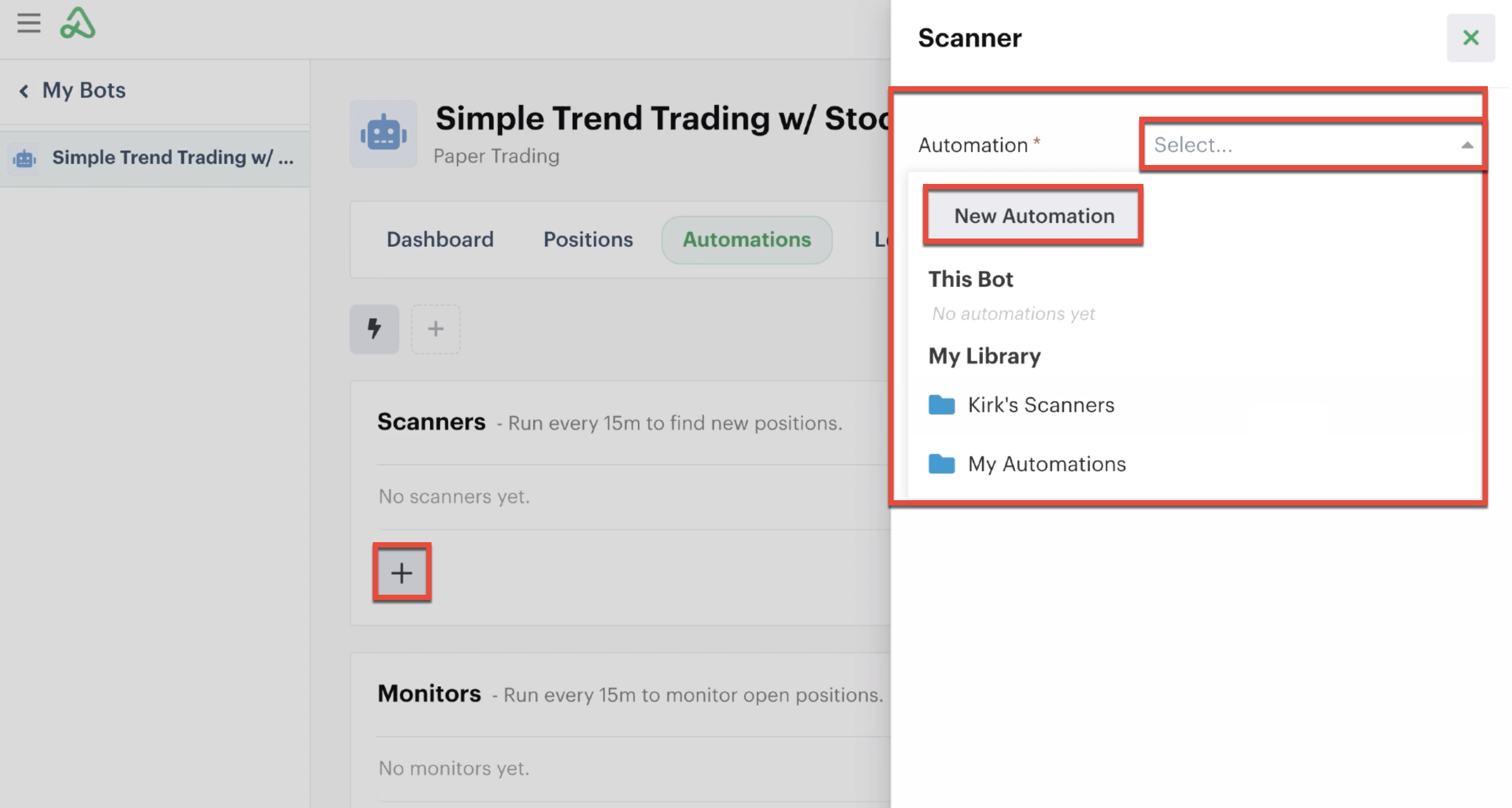 New automation