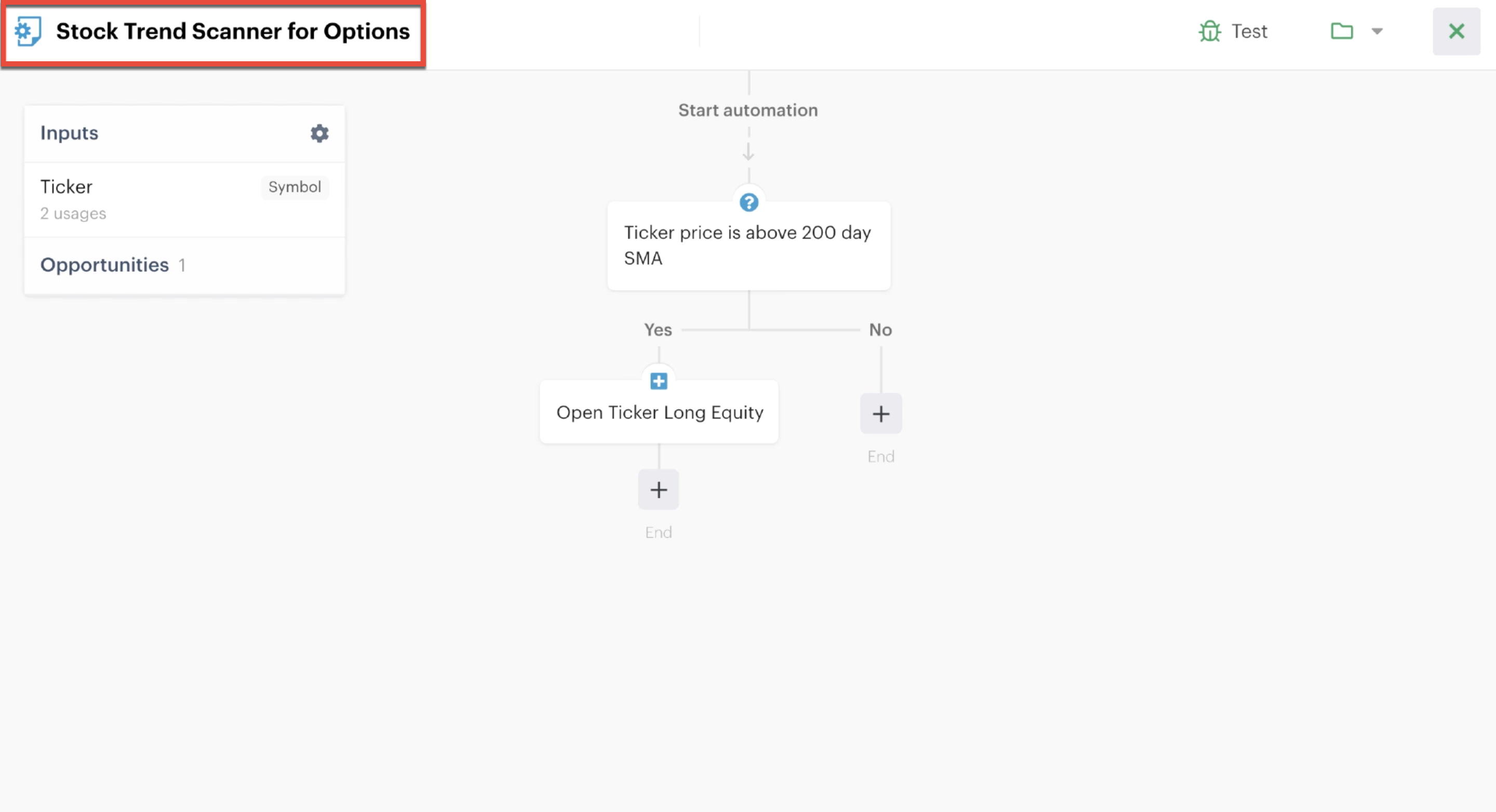 Rename the automation