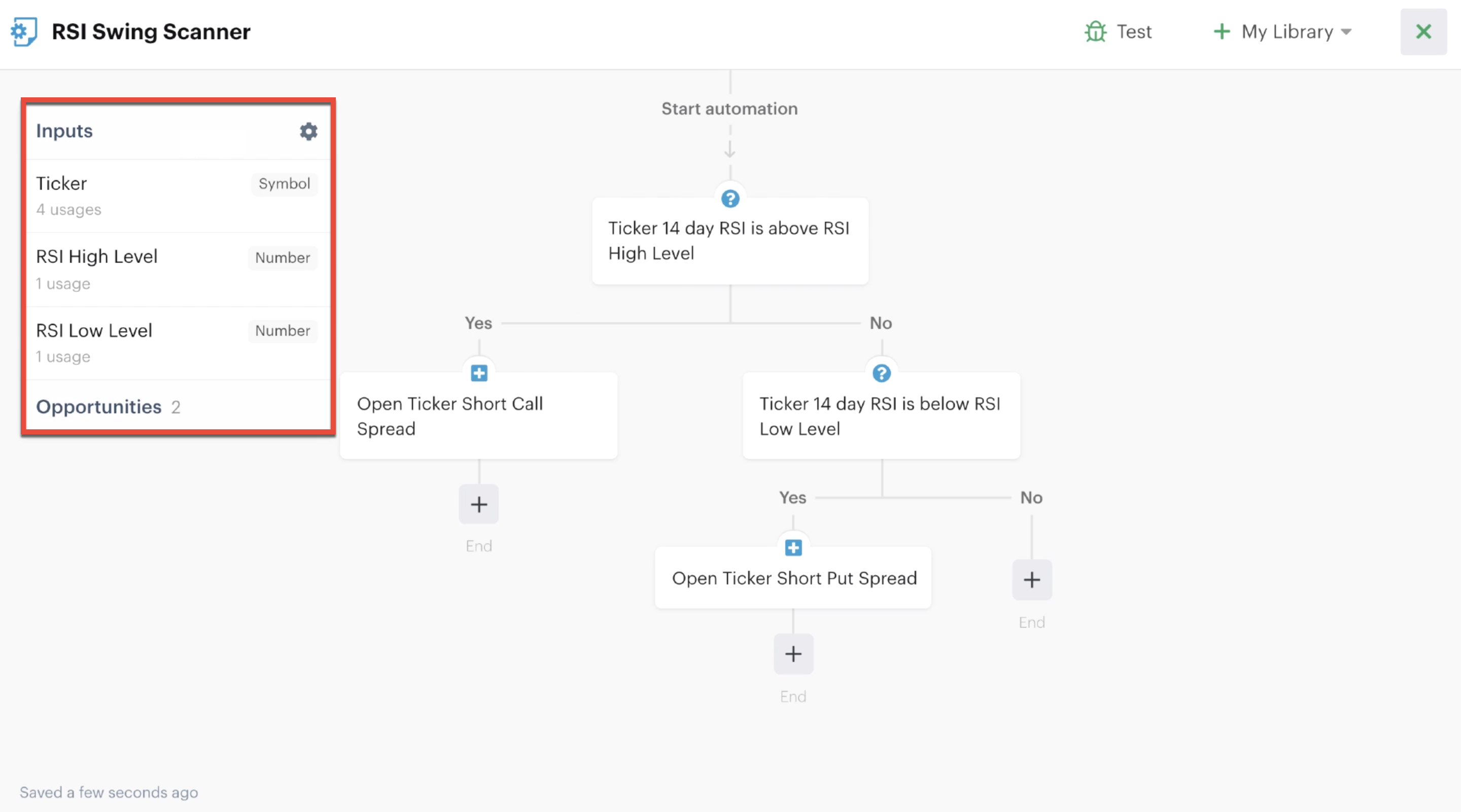 Custom inputs and opportunities