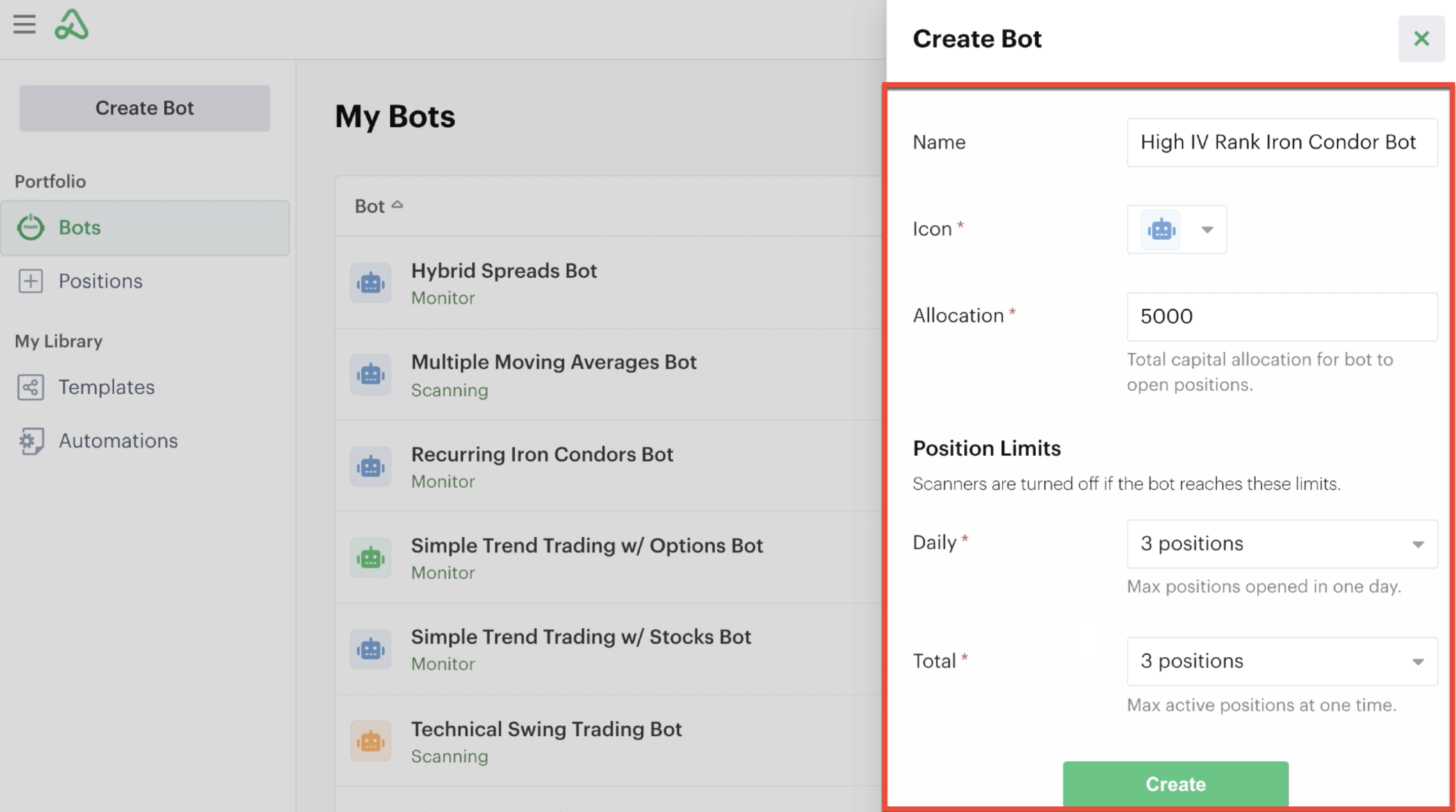 Bot global settings