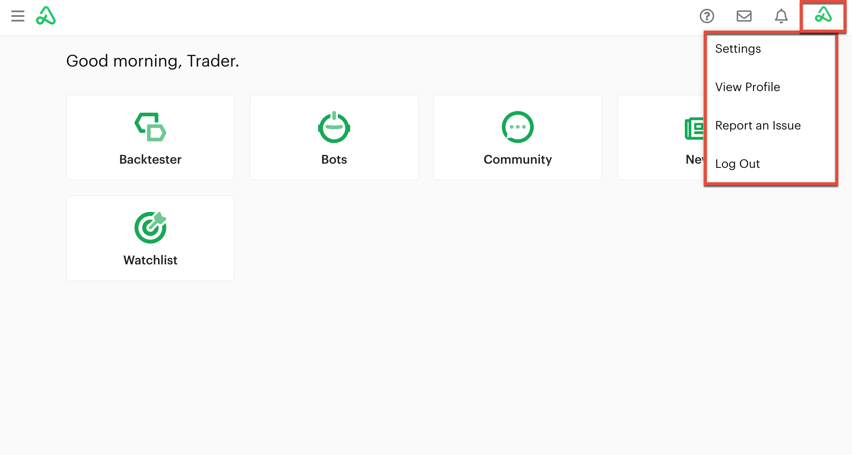 Profile settings