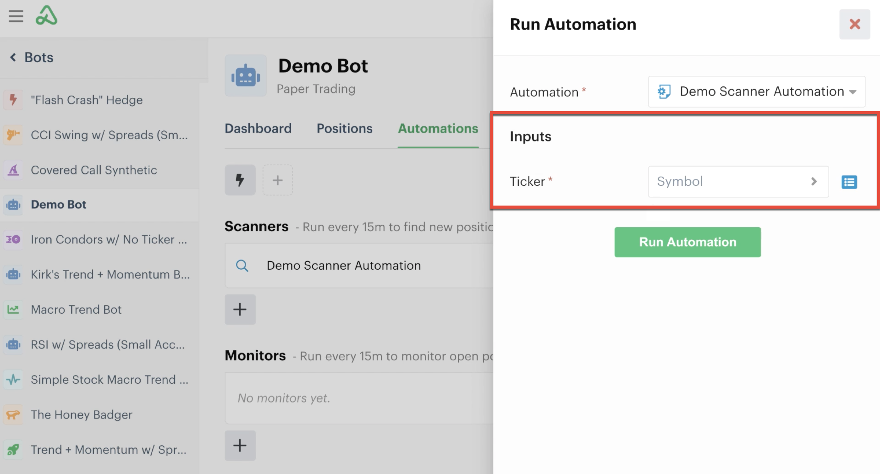 Empt input field
