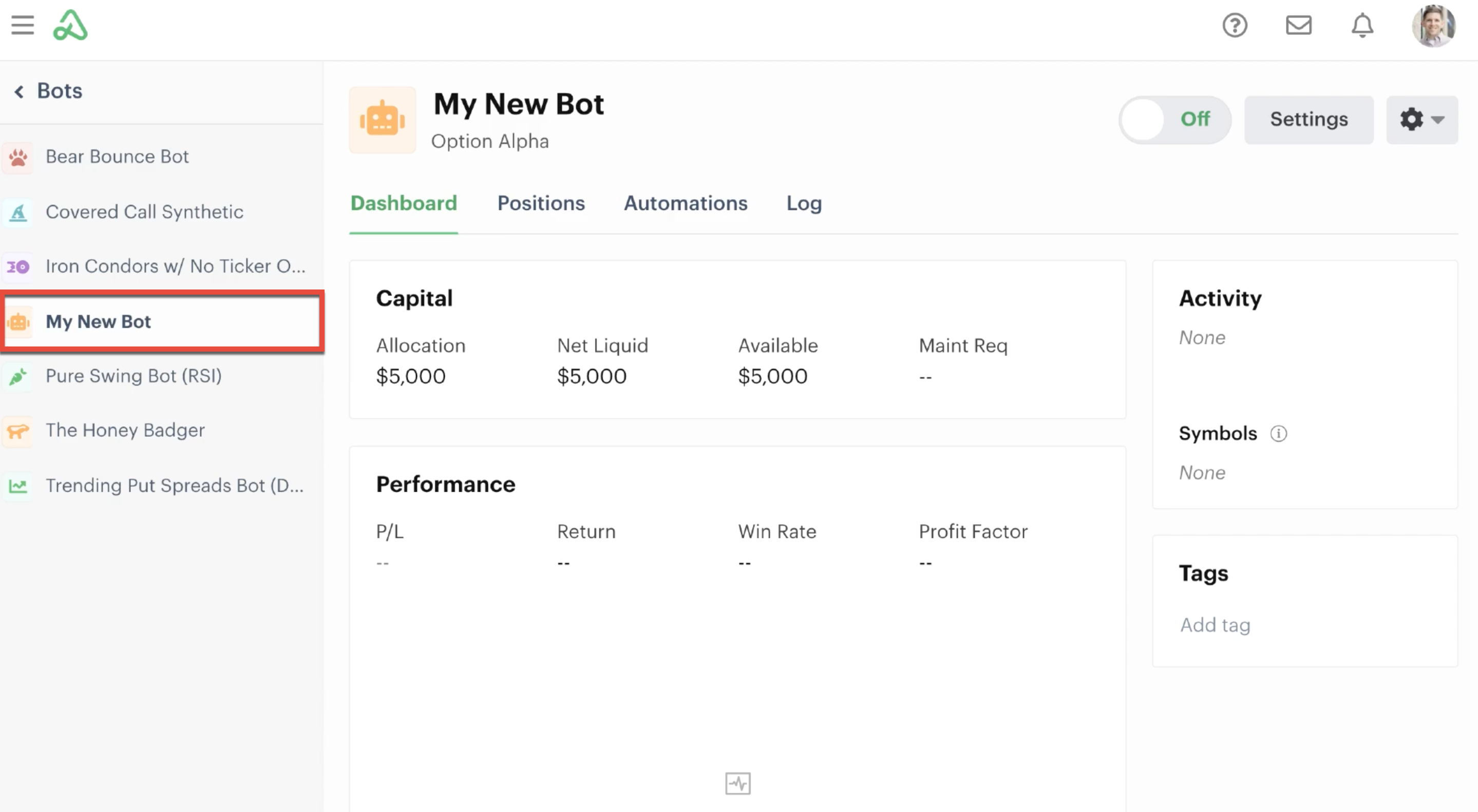New bot added to portfolio