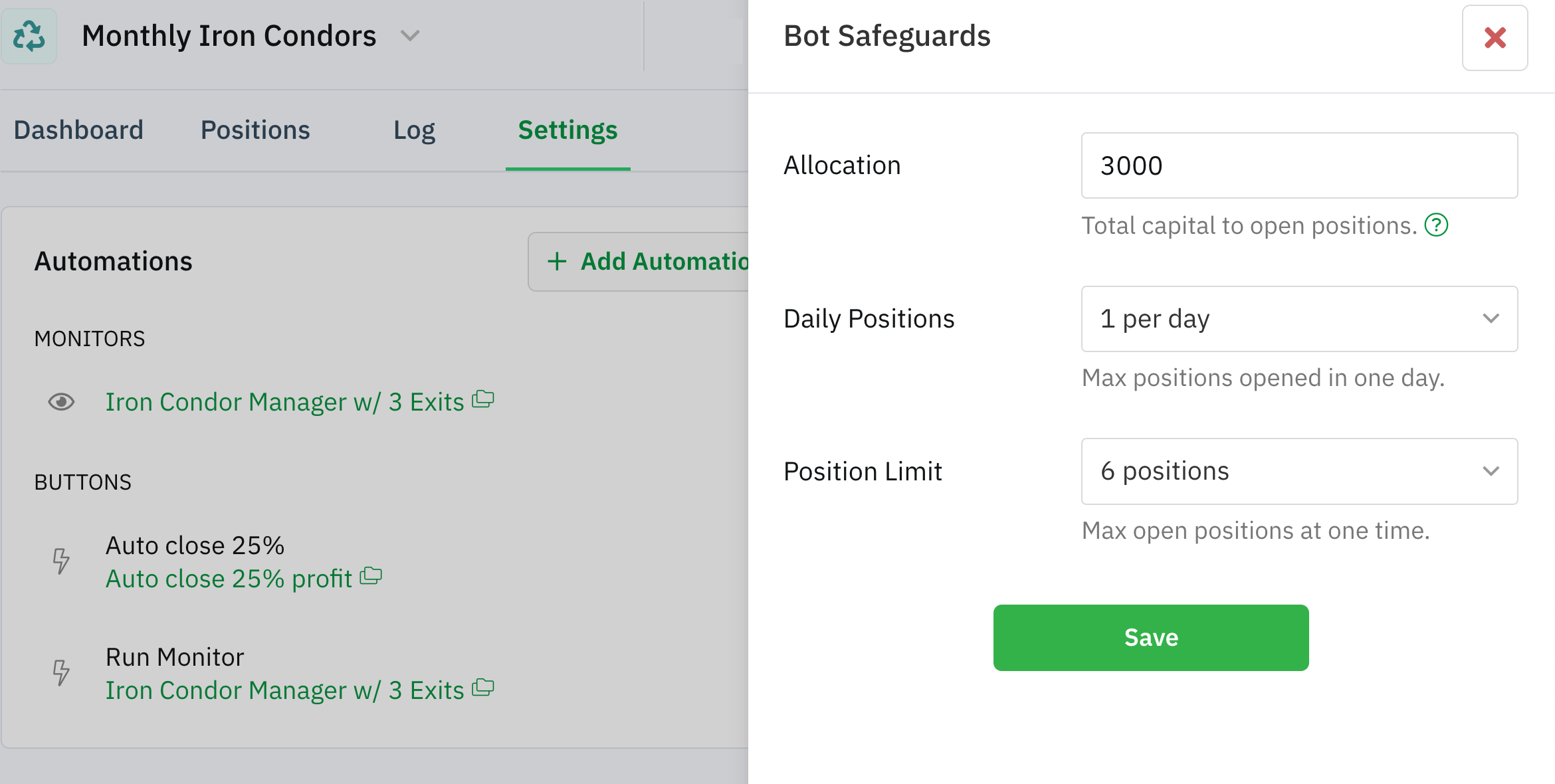 Bot Safeguards & Limits | Option Alpha [Video Guide]
