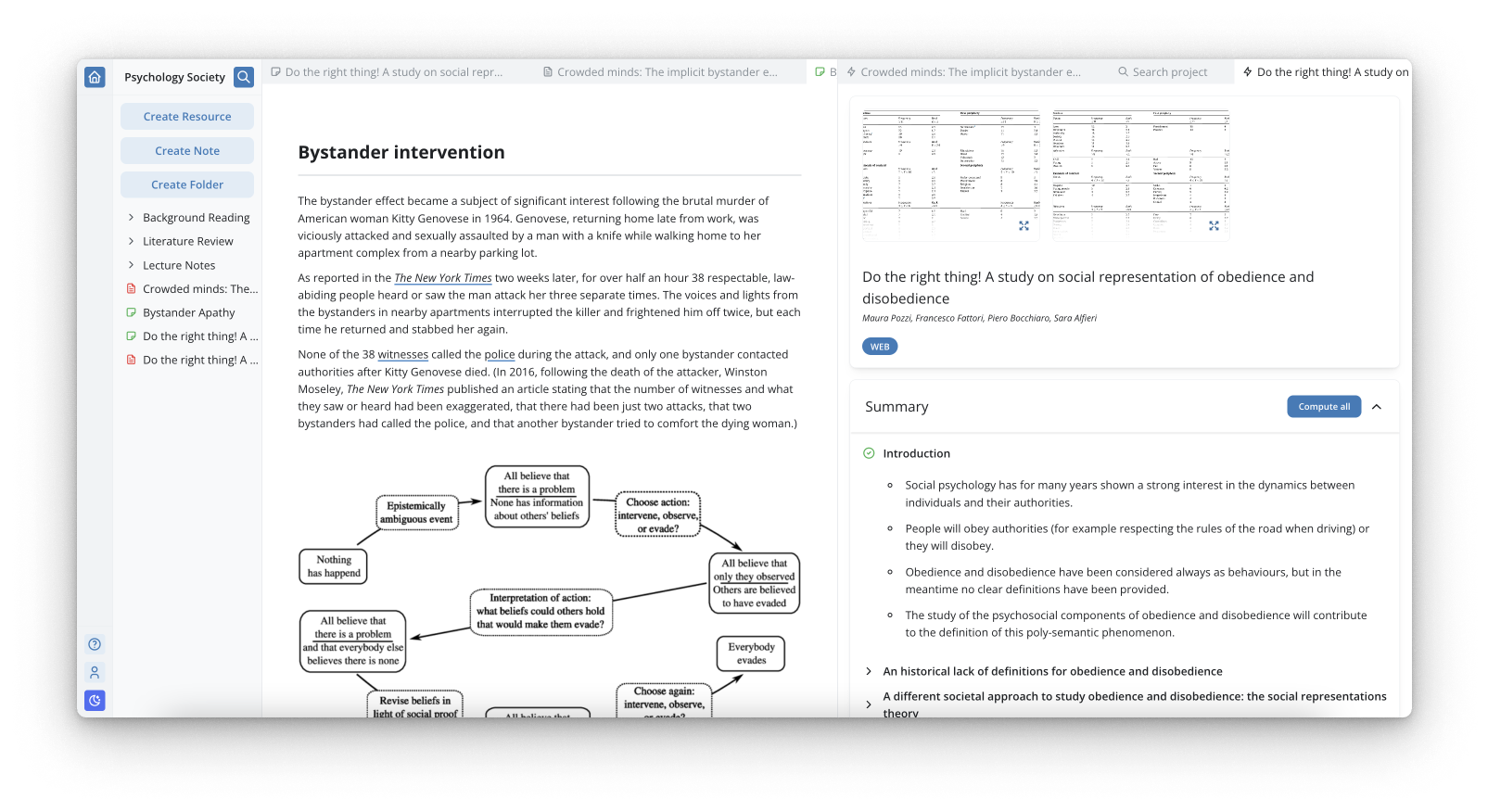 research paper summary website