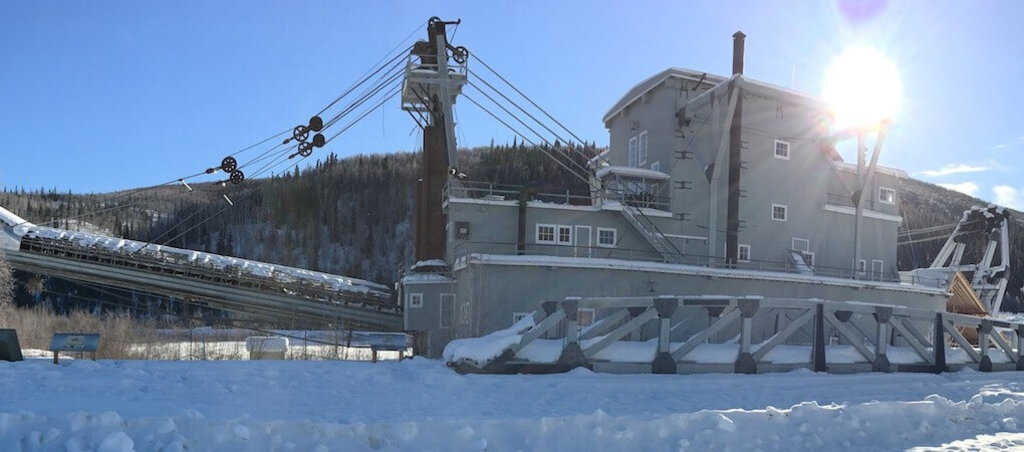 Aurora Borealis and Dawson City