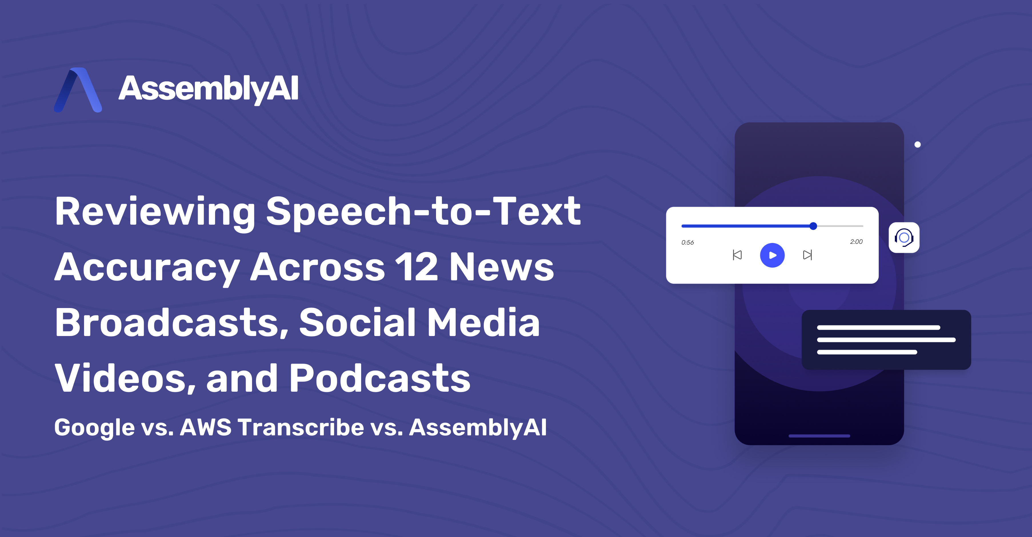 Reviewing Speech-to-Text Accuracy Across 12 News Broadcasts, Social Media Videos, and Podcasts