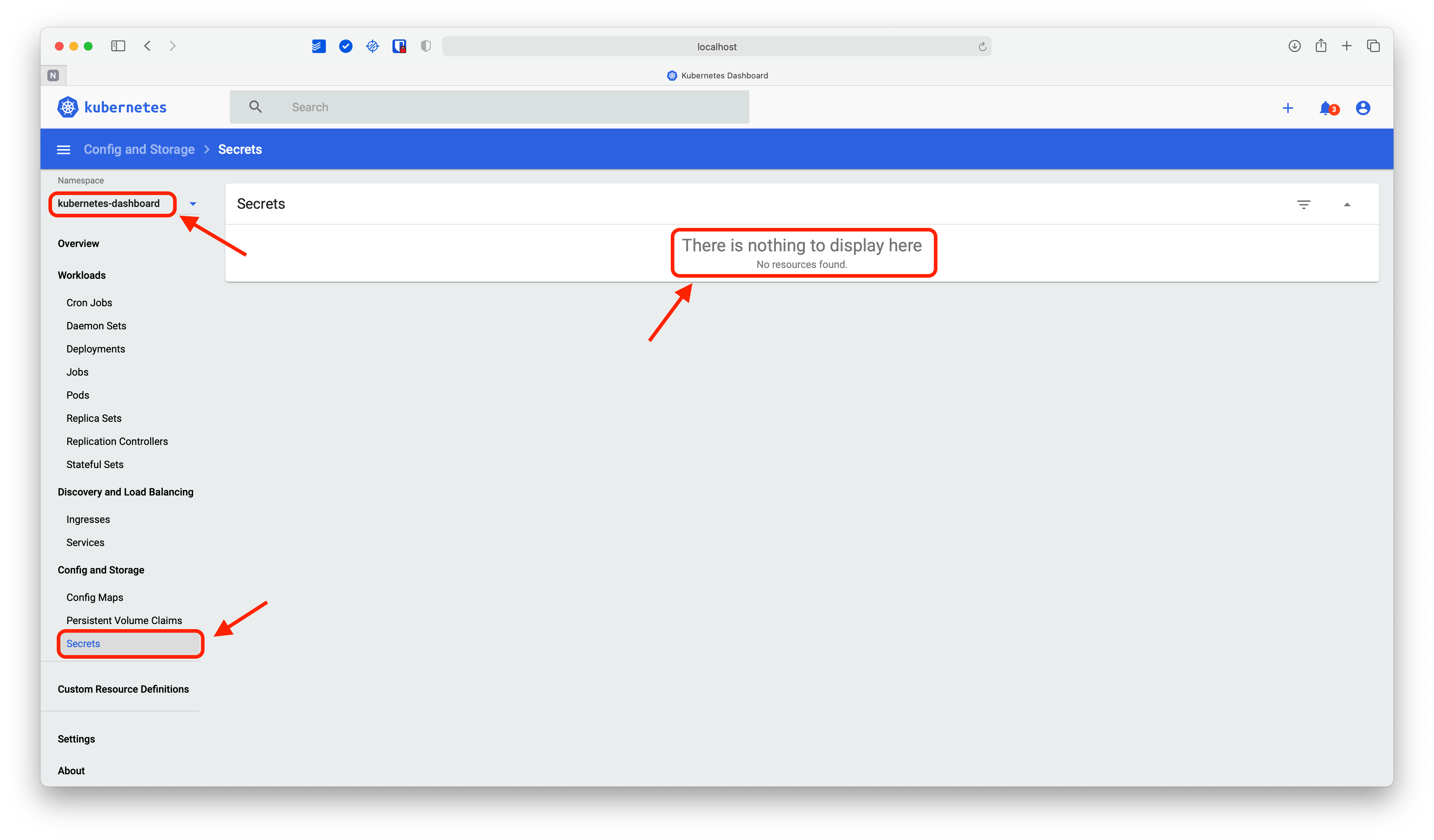 Restricted User View