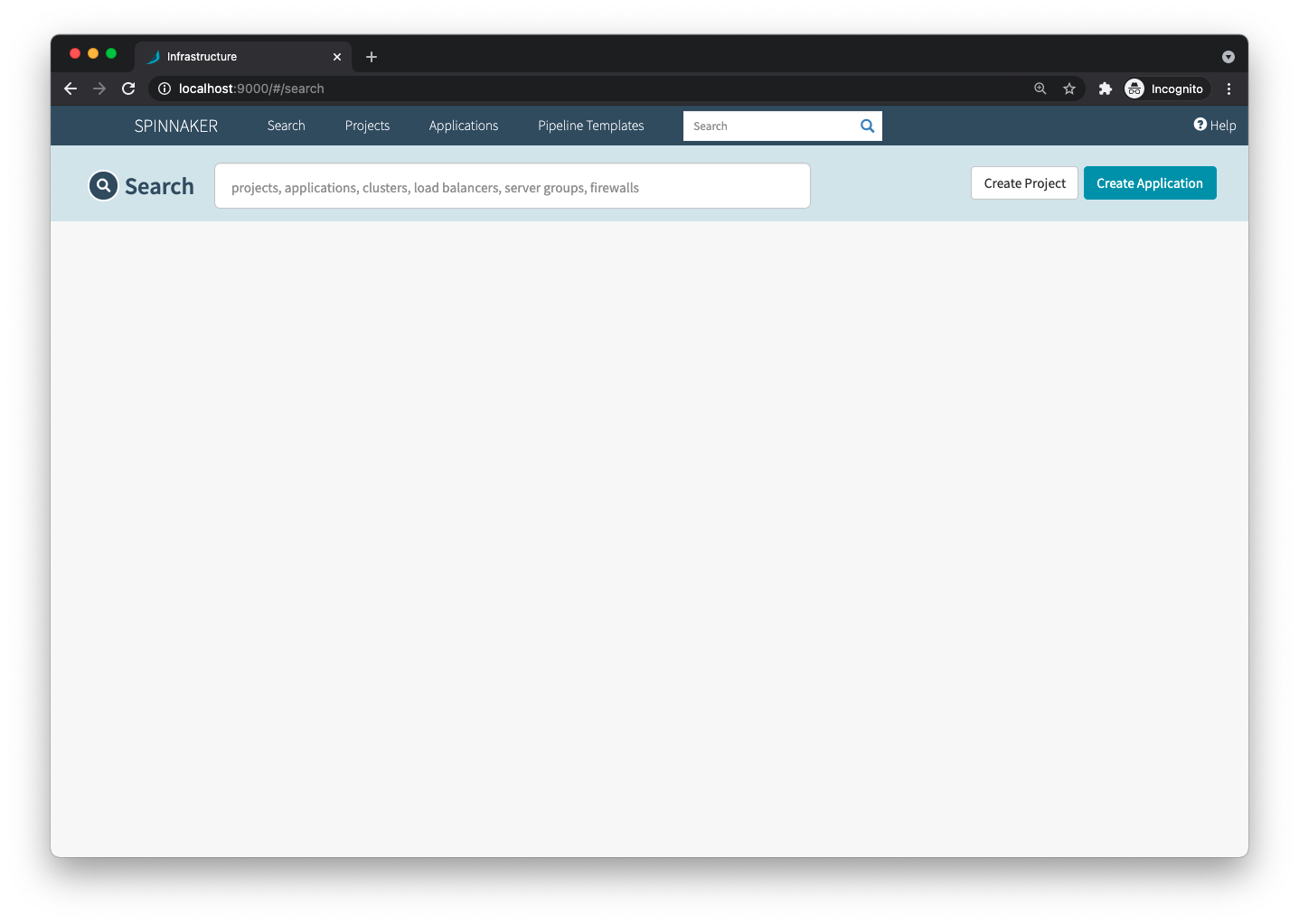 Spinnaker home page