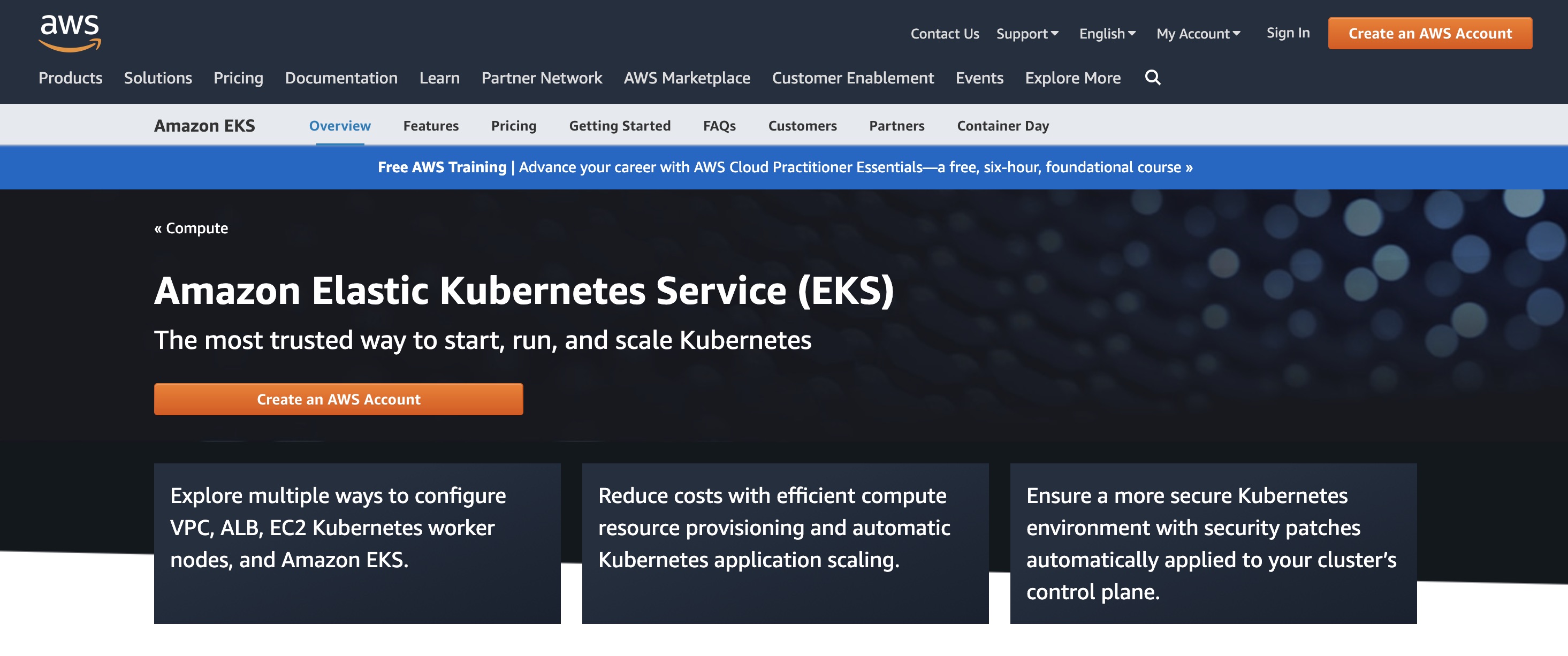 Amazon Elastic Kubernetes Service