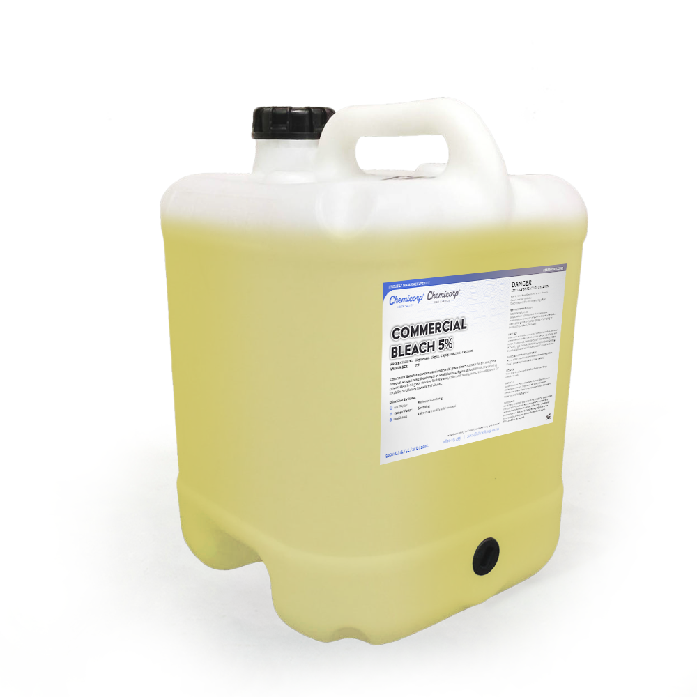 Commercial Bleach 5 20L Products Chemicorp New Zealand
