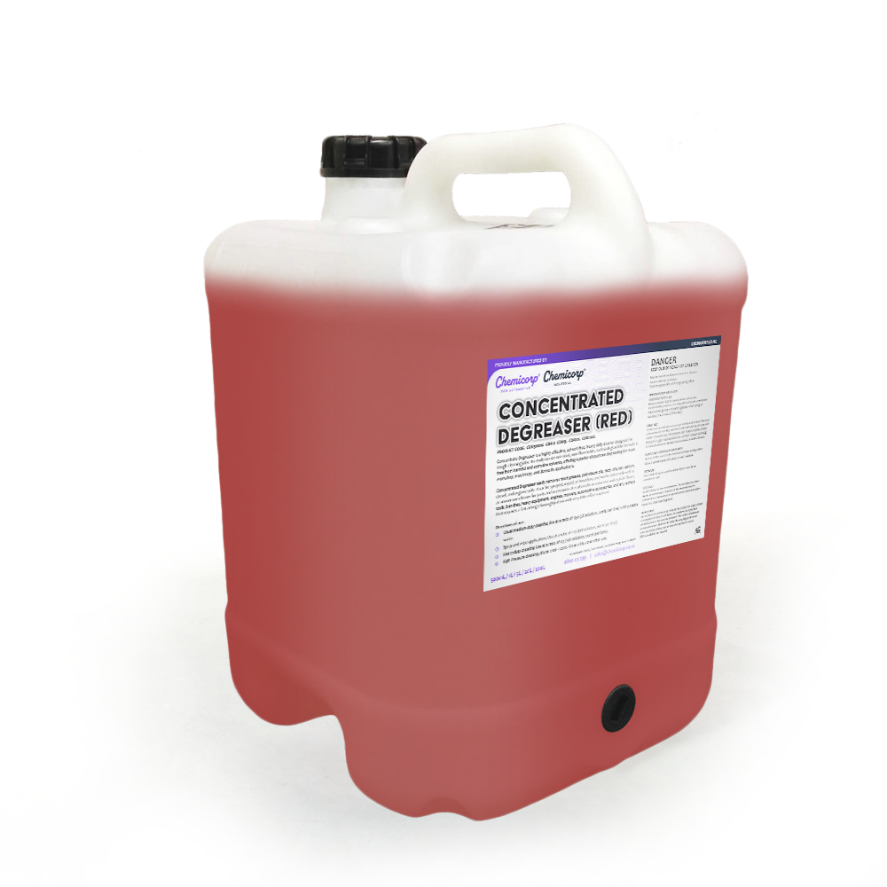 Concentrated Degreaser Red 20L Products Chemicorp New Zealand