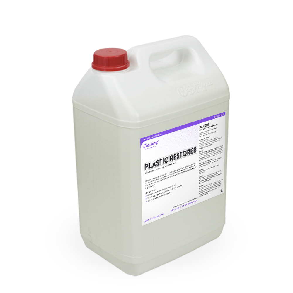 Plastic Restorer - 5L - Products | Chemicorp New Zealand