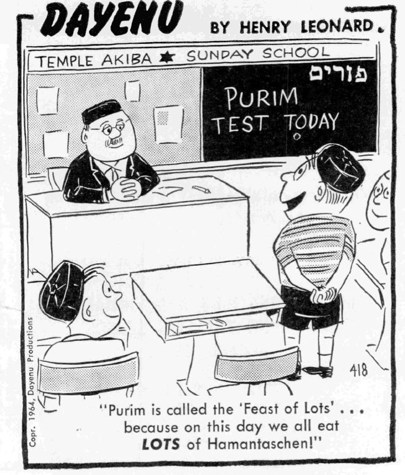 Feast of Lots Cartoon The Sentinel 1964 The National Library of