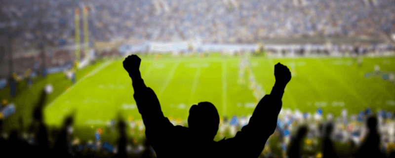 Fan at Superbowl Experiences A Hybrid Event