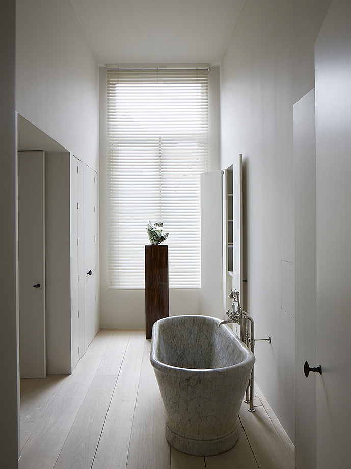 Ventilation for bathroom Vincent Van Duysen Timber flooring in bathroom