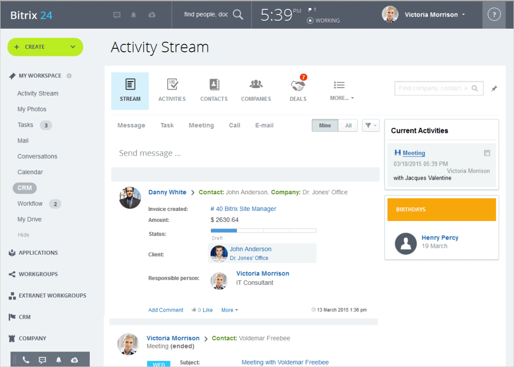 Bitrix24 - opinie, porównanie, test systemu CRM