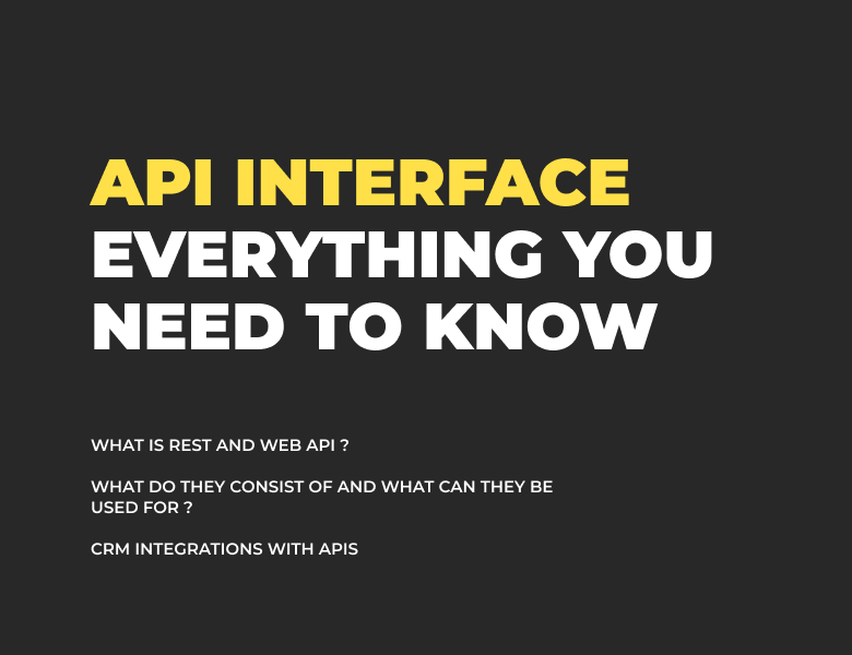 What is an API ? Types and types