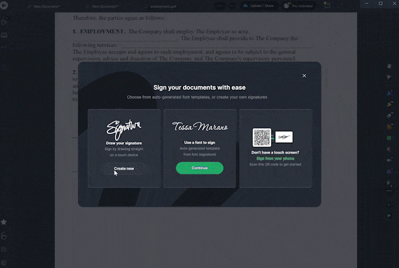 How to fill and sign a document using Drawboard PDF Drawboard