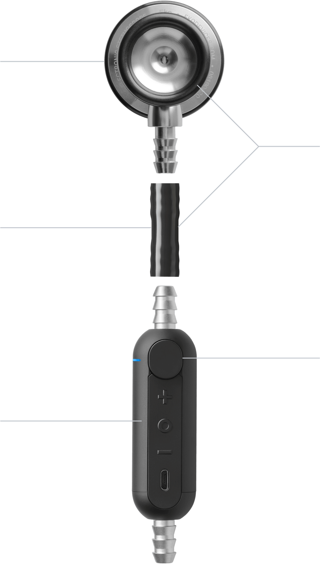 Eko CORE Digital Attachment Stethoscope Amplifier Eko