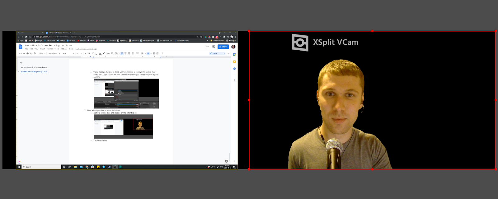 OBS scale capture to fit