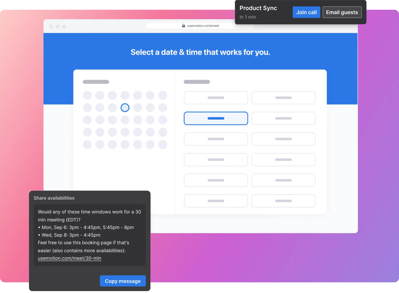 Motion Meeting Assistant