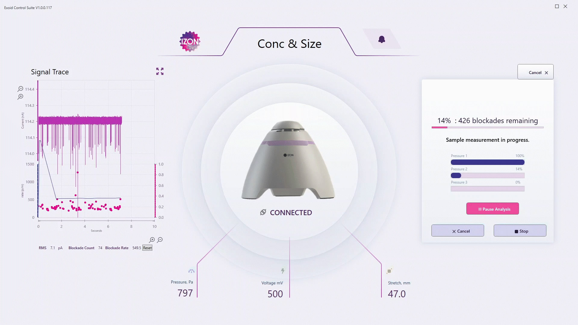 Measure Exosomes and Nanoparticles with the Exoid