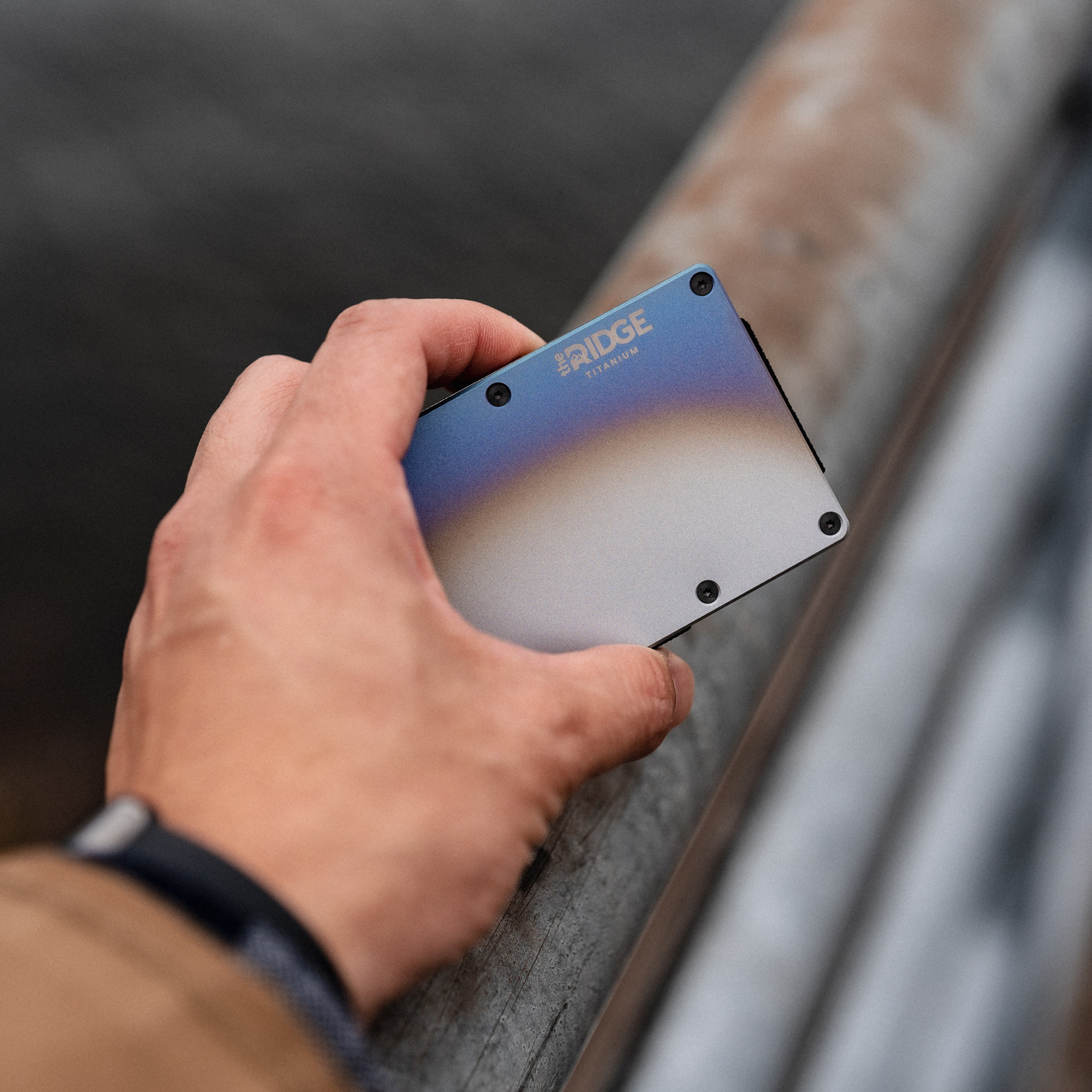 ridge burnt titanium