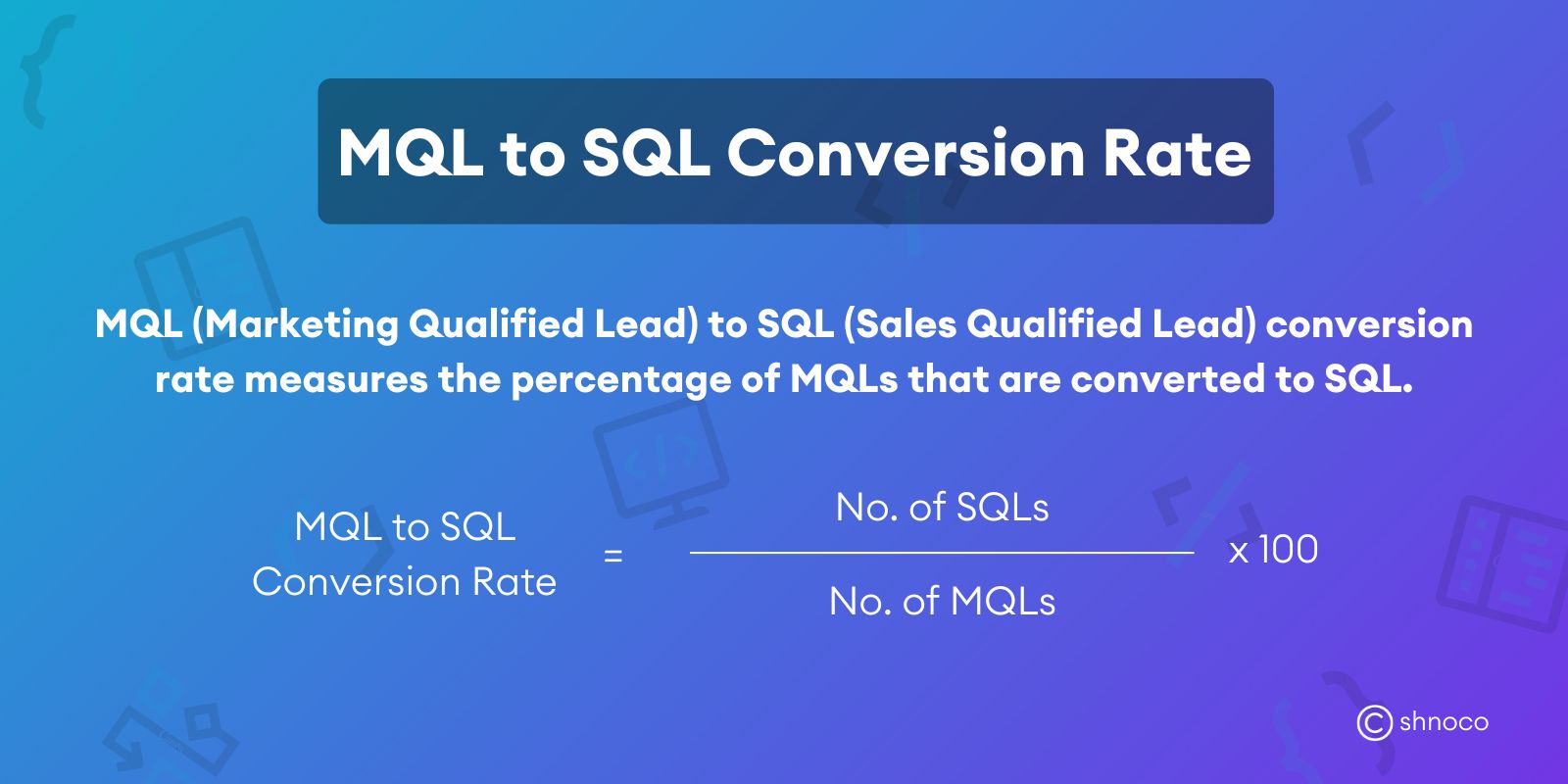What is MQL to SQL Conversion Rate? – Formula and Ways to Increase MQL ...