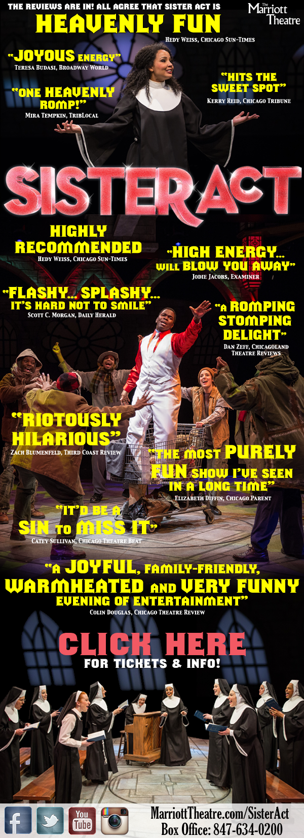 "Heavenly" reviews for Sister Act! News