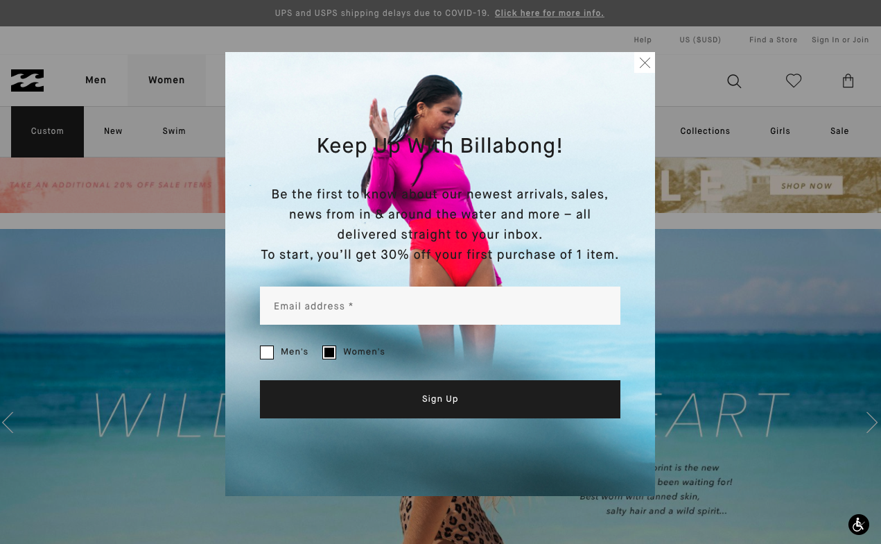 billabong_email_marketing_newsletter_opt_in